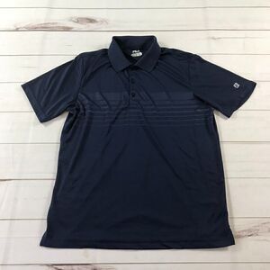 FILA Dry Fit Navy Blue Golf Polo Shirt Medium